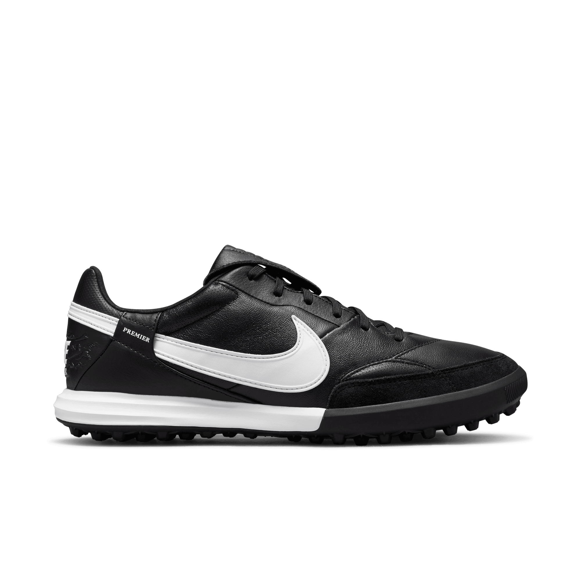 NIKE Premier 3 TF Black/White ナイキ プレミア 3 ターフ TURF ブラック 黒 ホワイト 白 レザー サッカー  スパイク シューズ アメリカ USA 海外 - サッカー、フットサル